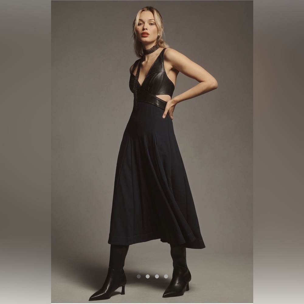 Anthropologie A-Line Dress Size 14 NEW